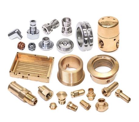 Stainless Steel CNC Machined Parts ±0.002mm Tolerance Brass CNC Machining