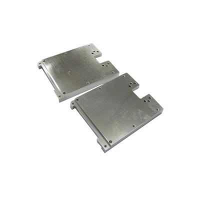 Red CNC Machining Milling Parts Custom Milled Aluminum Plating Surface