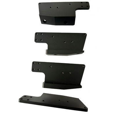 Customized Rapid Prototype CNC Milling Parts with Black Oxidation and 24 Hours Online Service