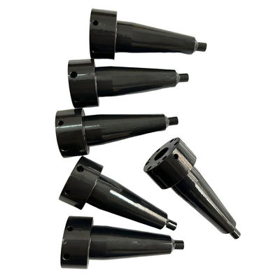 Custom Precision Steel CNC Turning Parts Blackened Surface Treatment with 100% Inspection and +/-0.001~0.005mm Tolerance