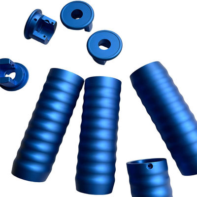 Durable Blue Oxidation CNC Turning Parts with High Precision CNC Turning Services