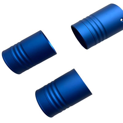 Custom Blue Oxidation CNC Turning Parts Aluminum with Factory Price and Durable High Precision