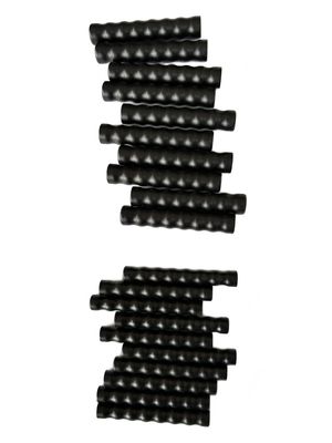 ISO9001 Certified CNC Turning Parts with Black Oxidation Surface Treatment and Customized Size