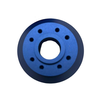 Competitive Price Blue Oxidation Surface Treatment Aluminum CNC Turning Parts with Customized Size