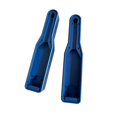 High Precision CNC Spare Parts with Blue Oxidation Surface Treatment and CNC Machining