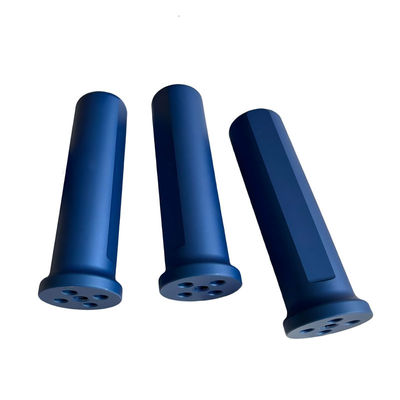 High Precision CNC Turning Milling Parts with Blue Oxidation Surface Treatment and 0.002~0.005mm Tolerance for Customized Sizes