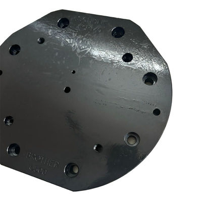 Customized Size Steel CNC Spare Parts with Blackened Surface Treatment