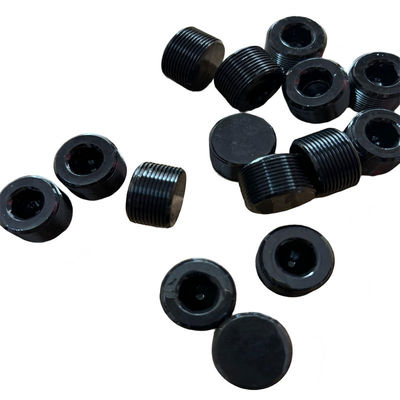Customized Size Steel CNC Turning Parts with Blackened Surface Treatment and OEM/ODM Service