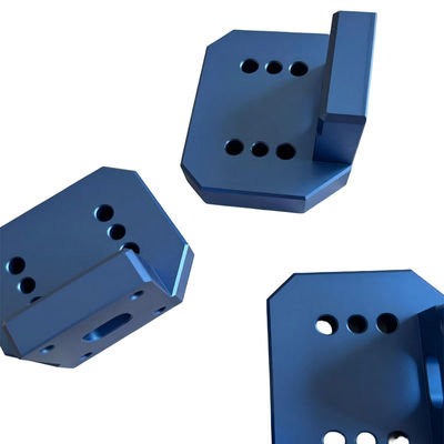 High Precision CNC Milling Parts with Blue Oxidation Surface Finish and 100% Inspection