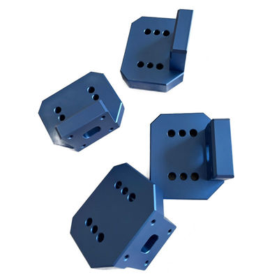 High Precision CNC Milling Parts with Blue Oxidation Surface Finish and 100% Inspection
