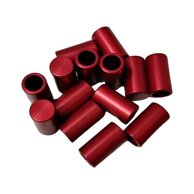 Custom Red Oxidation CNC Turning Parts with ISO9001 Certification and Customized Sizes for Precision Machined Components