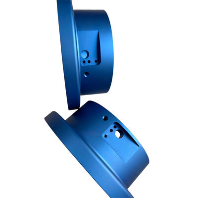 Custom Blue Oxidation CNC Turning Parts with Durable High Precision Machined Components