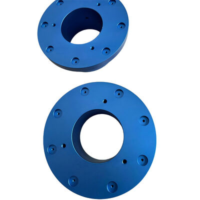 Custom Blue Oxidation CNC Turning Parts with Durable High Precision Machined Components