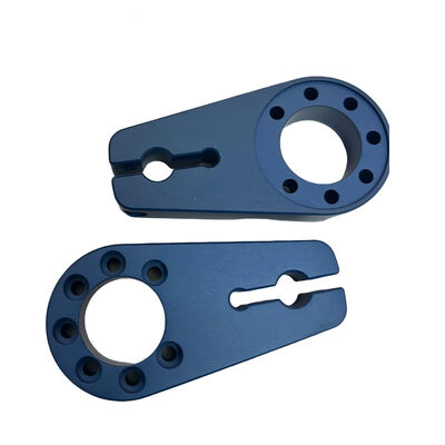 High Precision CNC Milling Parts with Blue Oxidation Surface Finish and ISO9001 Certification