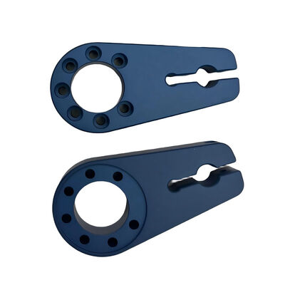 High Precision CNC Milling Parts with Blue Oxidation Surface Finish and ISO9001 Certification