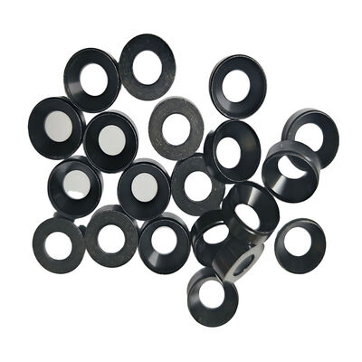 High Precision Steel CNC Turning Parts with Blackened Surface Finish for Industrial Applications