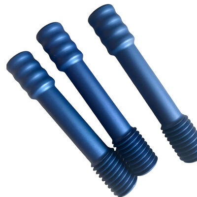 High Precision Aluminum CNC Spare Parts with Blue Oxidation Surface Treatment and Customized Sizes