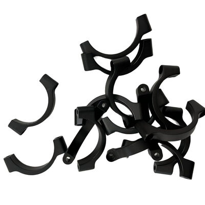 Customized Steel CNC Spare Parts with Black Oxidation Surface Finish and ±0.002~0.005mm Tolerance ISO9001:2015 Certified