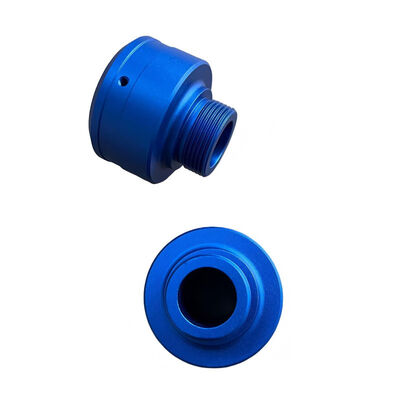 High-Precision CNC Turning Parts with Blue Oxidation Surface Finish for Aerospace Turned Components