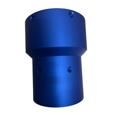 Precision CNC Turning Parts with ±0.002~0.005mm Tolerance and Blue Oxidation Surface Finish for Hydraulic Systems