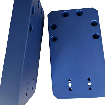 High-Accuracy CNC Milling Parts with Blue Oxidation Surface Finish and ISO9001 Certification