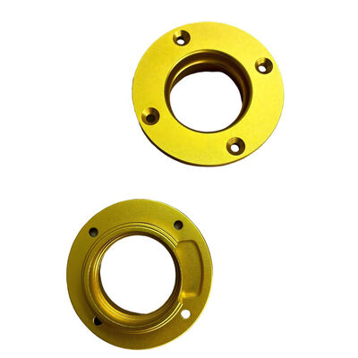 Gold Oxidation Surface Finish CNC Turning Parts with High Tolerance and ISO9001 Certification