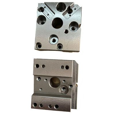 Precision Ground CNC Milling Parts with Engraved Text and ±0.002~0.005mm Tolerance