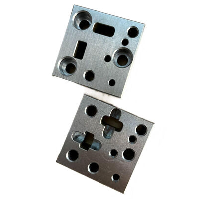 Precision Ground CNC Milling Parts with Engraved Text and ±0.002~0.005mm Tolerance