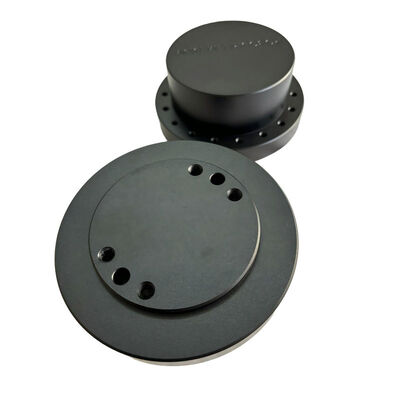 Aluminum Alloy CNC Turning Parts with ±0.002~0.005mm Tolerance for Hydraulic Systems ISO9001 Certified