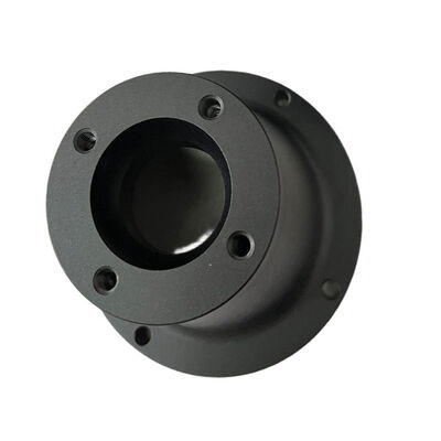 Precision CNC Turning Parts in Aluminum with High Tolerance and Black Oxidation Surface Finish