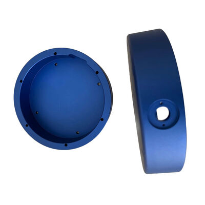 Precision CNC Turned Roller with ±0.002~0.005mm Tolerance and Blue Oxidation Surface Finish for Conveyor Systems - ISO9001 Certified