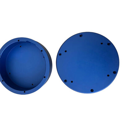 Precision CNC Turned Roller with ±0.002~0.005mm Tolerance and Blue Oxidation Surface Finish for Conveyor Systems - ISO9001 Certified