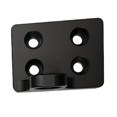 Precision Aluminum CNC Milled Components with Black Oxidation Surface Finish
