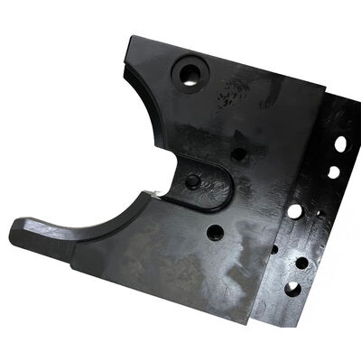 CNC Milling Service with Black Oxidation Surface Finish for Flat Panels