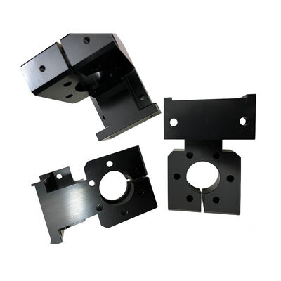 ISO9001 Certified CNC Machining Parts with ±0.002~0.005mm Tolerance and Black Oxidation Surface Finish for Aerospace Applications
