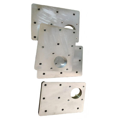 ISO9001 Certified CNC Milled Back Panel for Server Rack with ±0.002~0.005mm Precision and 100% Inspection