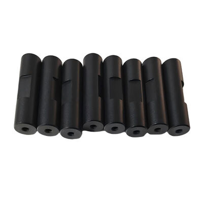 Black Anodizing Surface Finish CNC Turning Parts with ±0.002~0.005mm Tolerance and ISO9001 Certification