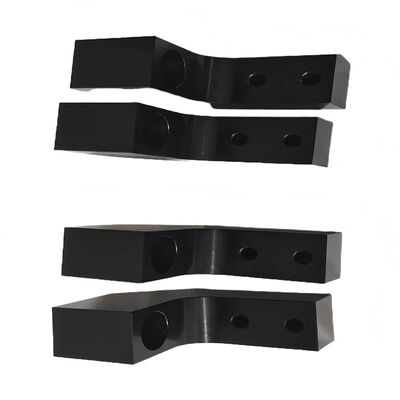 Precision CNC Machined Aluminum 6061 Enclosure with Black Oxidation and ±0.002~0.005mm Tolerance for Auto Engine Components