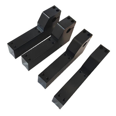Precision CNC Components with ±0.002~0.005mm Tolerance and Black Oxidation Surface Finish for Aerospace Applications