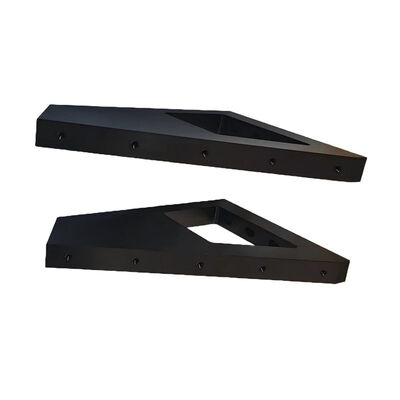 Black Oxidation Surface Finish CNC Spare Parts with ±0.002~0.005mm Tolerance and ISO9001:2015 Certification