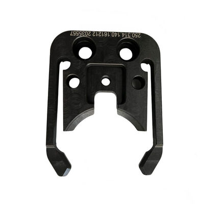 Stainless Steel CNC Machining Parts with Black Oxidation Surface Finish and ±0.002~0.005mm Tolerance ISO9001 Certified