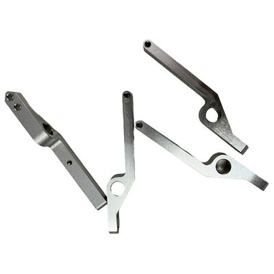 5-Axis Steel CNC Machining Parts with ±0.002~0.005mm Tolerance for Aerodynamic Impeller Support