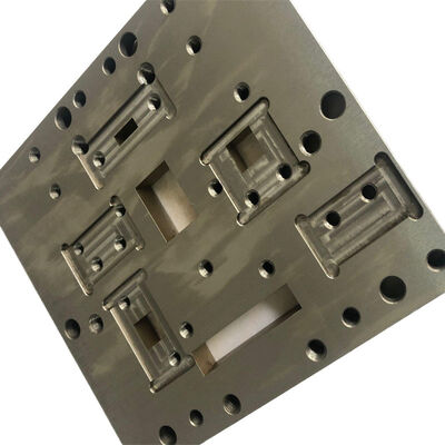 Brass Material CNC Machining Parts with ±0.002~0.005mm Tolerance and ISO9001 Certification