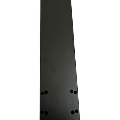 Steel CNC Milling Parts with Black Oxidation Finish and ±0.002~0.005mm Tolerance Precision Machined Components