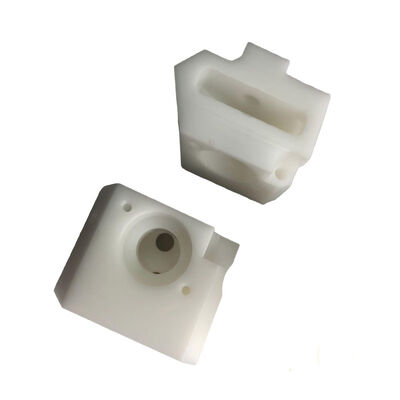 ISO9001 Certified White Acetal CNC Machining Parts with ±0.002~0.005mm Tolerance for Precision Applications