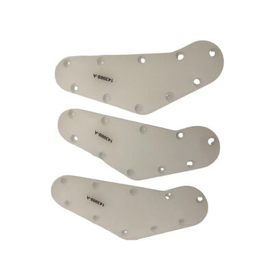 ISO9001 Certified White Acetal CNC Machining Parts with ±0.002~0.005mm Tolerance for Precision CNC Components