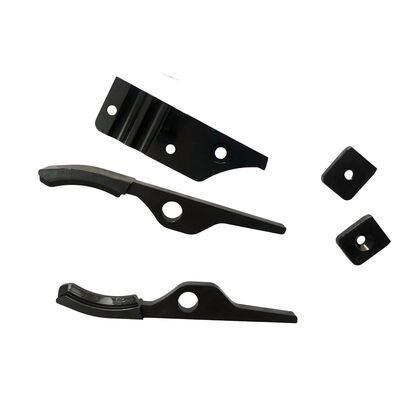 Precision CNC Spare Steel Parts Sensor Mount Bracket with ±0.002~0.005mm Tolerance and ISO9001:2015 Certification