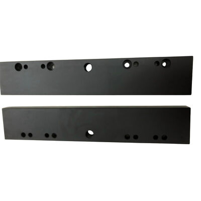 Black Anodized CNC Milling Parts with ±0.002~0.005mm Tolerance and ISO9001 Certified Precision Milled Components