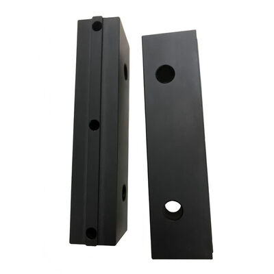 Precision CNC Milled Block with ±0.002~0.005mm Tolerance Cavities for Graphite Electrode - ISO9001 Certified