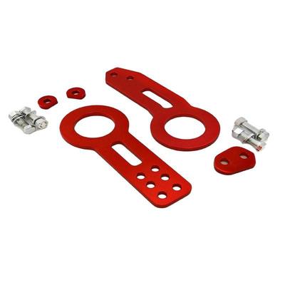 Red CNC Machining Milling Parts Custom Milled Aluminum Plating Surface